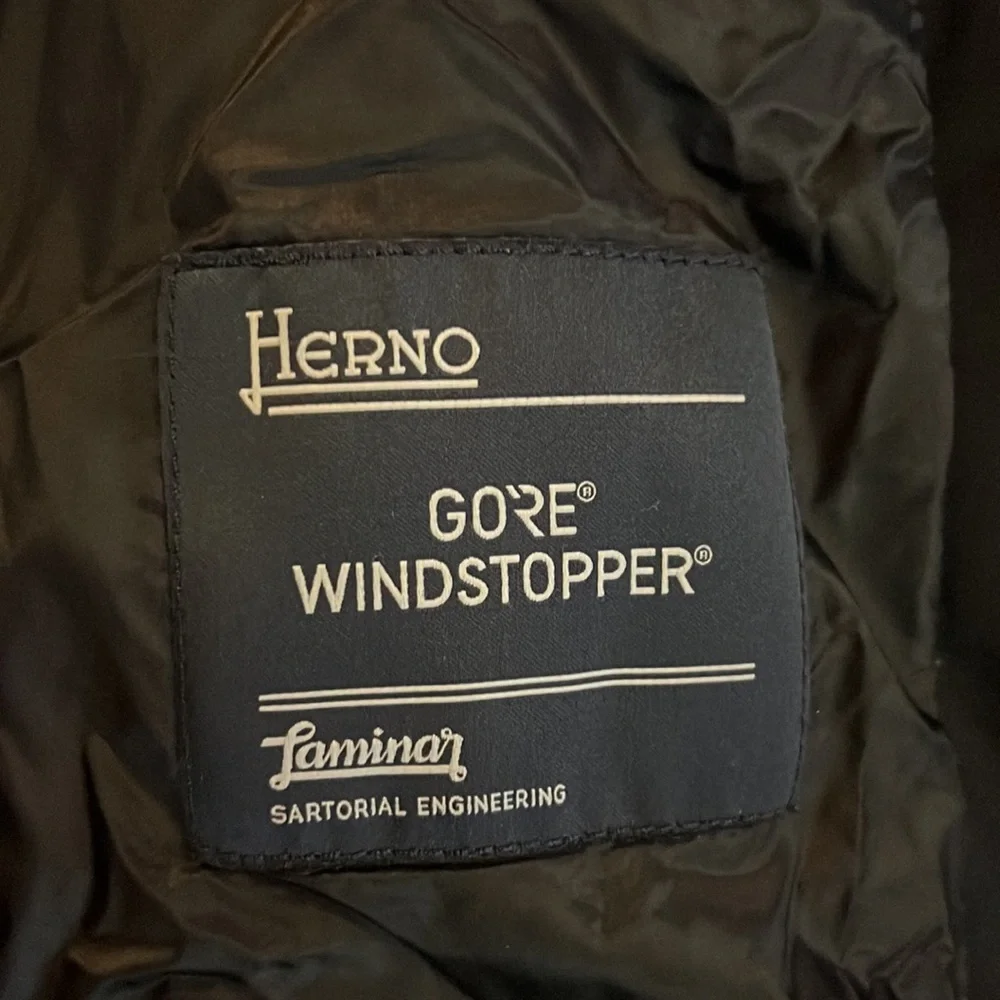 Herno Laminar - gore windstopper jacket. No hood. - Picture 3 of 4